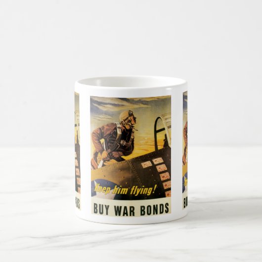 Hou hem in oorlog koffiemok (Center)