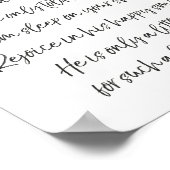 Hou hem vast, peuterie peuterkunst Quote art. Poster (Hoek)