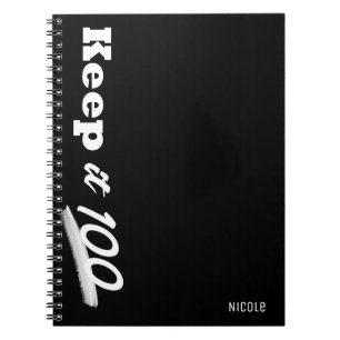 Hou het 100 Modern Op Maat Gemaakt Gepersonaliseer Notitieboek