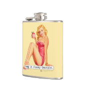 Hou het Classy Georgia Heupfles (Links)