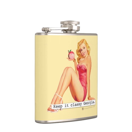 Hou het Classy Georgia Heupfles (Rechts)