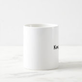 Hou het echt koffiemok (Center)