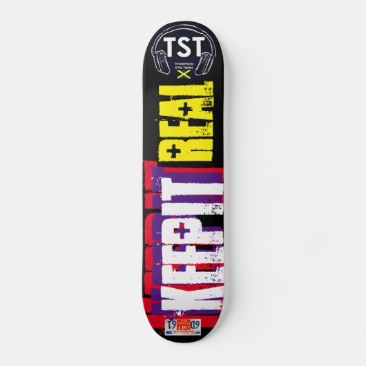 HOU HET ECHT Skateboard (Voorkant)