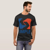 Hou het EENVOUDIG T-shirt (Voorkant volledig)