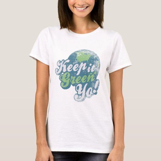Hou het groen! t-shirt (Voorkant)