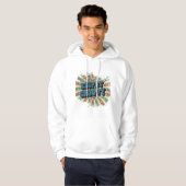 Hou het groovy hoodie (Voorkant volledig)