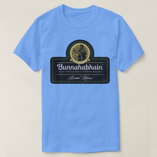 Hou het kasteel vast met Bunnahabhain T-shirt (Design voorkant)