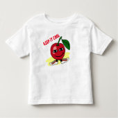 hou het koele appel kinder shirts (Voorkant)