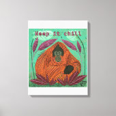 Hou het koud canvas afdruk (Voorkant)