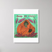 Hou het koud canvas afdruk (Voorkant)