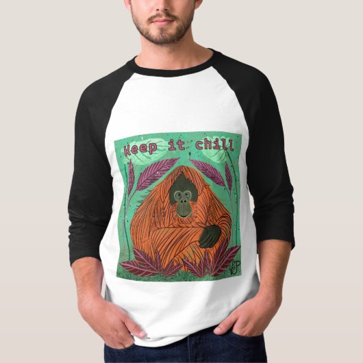 Hou het koud t-shirt (Voorkant)