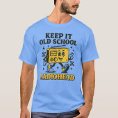 HOU HET OLD SCHOOL RADIOHEAD T-SHIRT (Voorkant)