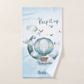 Hou het omhoog Schip in de oceaan Bad Handdoek (Handdoek)