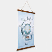 Hou het omhoog Schip in de oceaan Hangend Wandkleed (Gebogen)