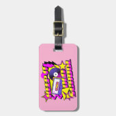 Hou het op de oude school bagagelabel (Voorkant verticaal)