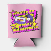 Hou het op de oude school blikjeskoeler (Voorkant)