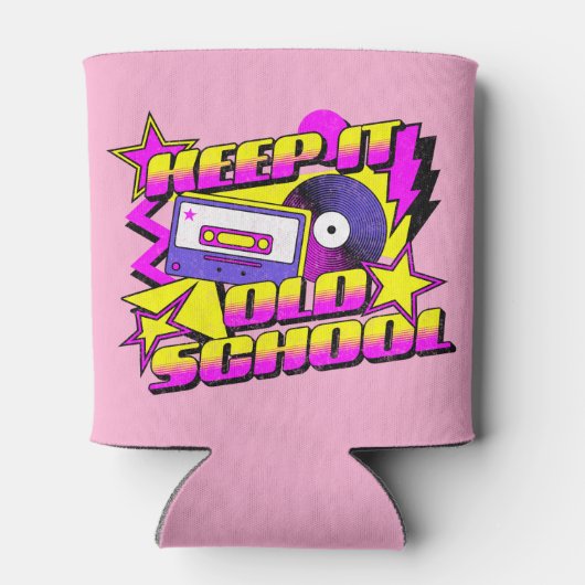 Hou het op de oude school blikjeskoeler (Achterkant)