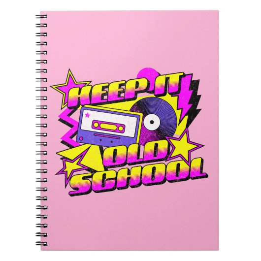 Hou het op de oude school notitieboek (Voorkant)