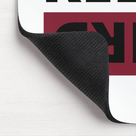 Hou het raar. muismat (Hoek)