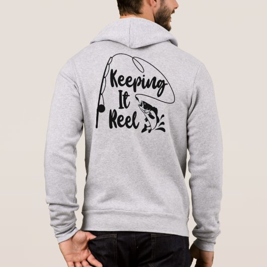Hou het Reel Hoodie (Achterkant)