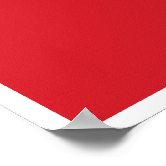 Hou het rustig door met afdrukken poster (Hoek)