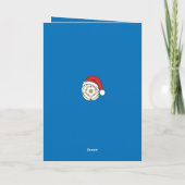 Hou het rustig en heb een heel goede kerst kaart (Achterkant)