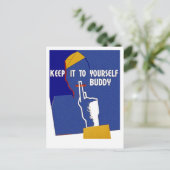 Hou het voor jezelf, Buddy Briefkaart (Staand voorkant)