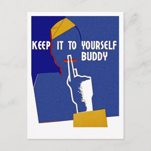 Hou het voor jezelf, Buddy Briefkaart (Voorkant)