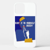 Hou het voor jezelf, Buddy. Case-Mate iPhone Case (Achterkant)