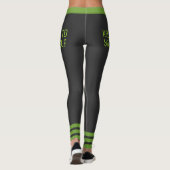 Hou het voor jezelf Green Stripes Leggings (Achterkant)