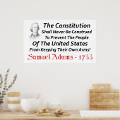 Hou je armen! poster (Keuken)