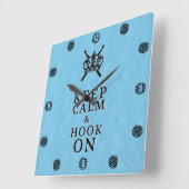 Hou je beugel op de Crochet Craft Room Vierkante Klok (Hoek)