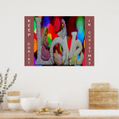 Hou je Christus vol kerstmis Poster (Keuken)