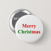 Hou je Christus vol kerstmis Ronde Button 5,7 Cm (Voorkant /achterkant)