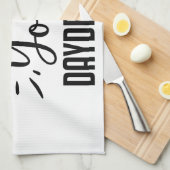 Hou je dagdroom niet op theedoek (Quarter Fold)