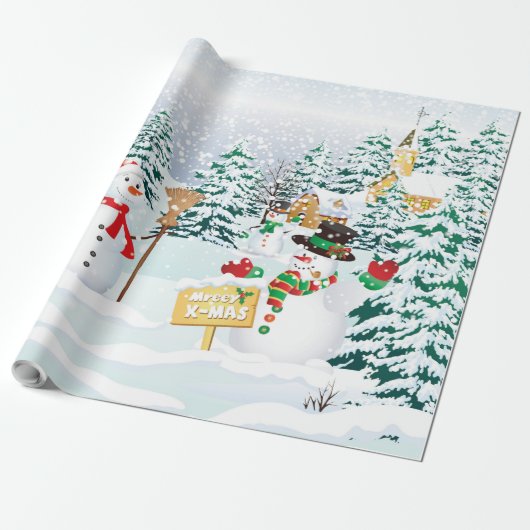 Hou je eigen ontwerp bij of Creëer je eigen ontwer Cadeaupapier (Uitgerold)
