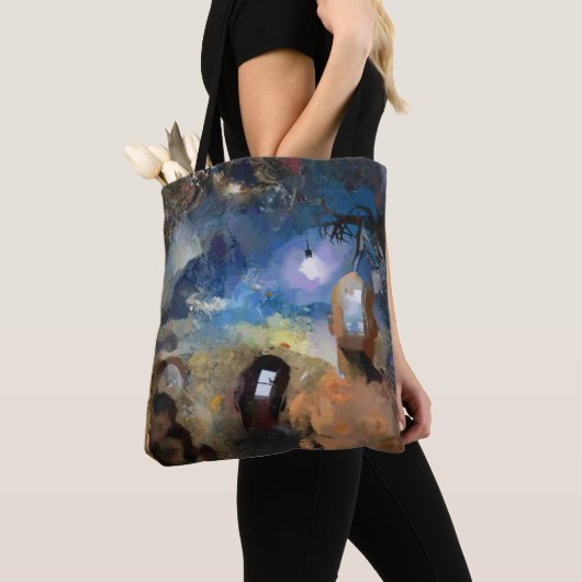 Hou je geest open tote bag (Dichtbij)