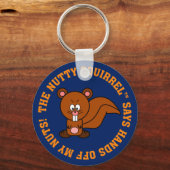 Hou je handen uit de buurt van andermans snotjes sleutelhanger (Voorkant)