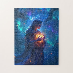 Hou je hart voor altijd vast, ik mis je, medeleven legpuzzel