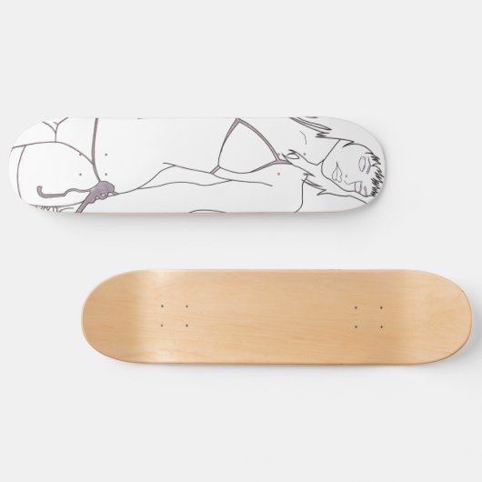 Hou je het lekker goed? deck skateboard (Horizontaal)