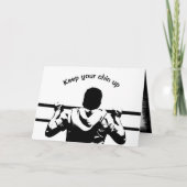 Hou je hoofd omhoog kaart (Voorkant)