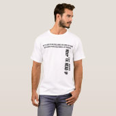 Hou je hoofd omhoog, oké, kind, het gaat eb worden t-shirt (Voorkant volledig)