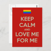 hou je kalm briefkaart (Voorkant / Achterkant)