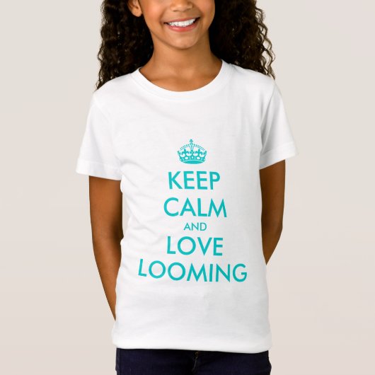 Hou je kalm en liefde in het shirt voor kinderen (Voorkant)