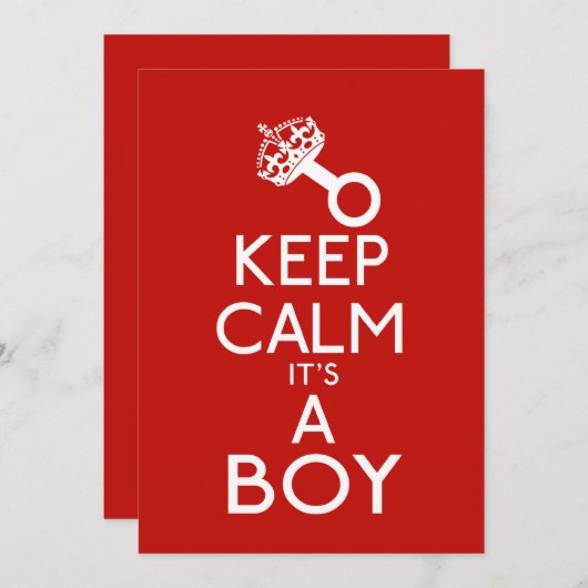 Hou je kop. aankondiging (Voorkant / Achterkant)