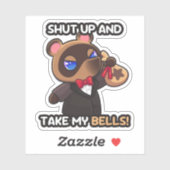 Hou je kop en doe mijn toeters dicht! -Sticker Sticker (Vel)