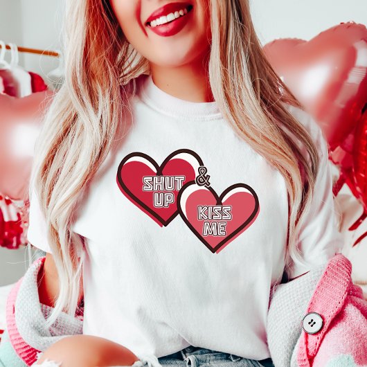 Hou je kop en kus me t-shirt