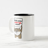 Hou je kop, Man? Tweekleurige Koffiemok (Voorkant links)