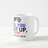 Hou je kop, man. Verkiezingen in Biden-Harris 2020 Koffiemok (Voorkant rechts)