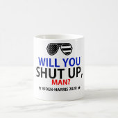 Hou je kop, man. Verkiezingen in Biden-Harris 2020 Koffiemok (Center)